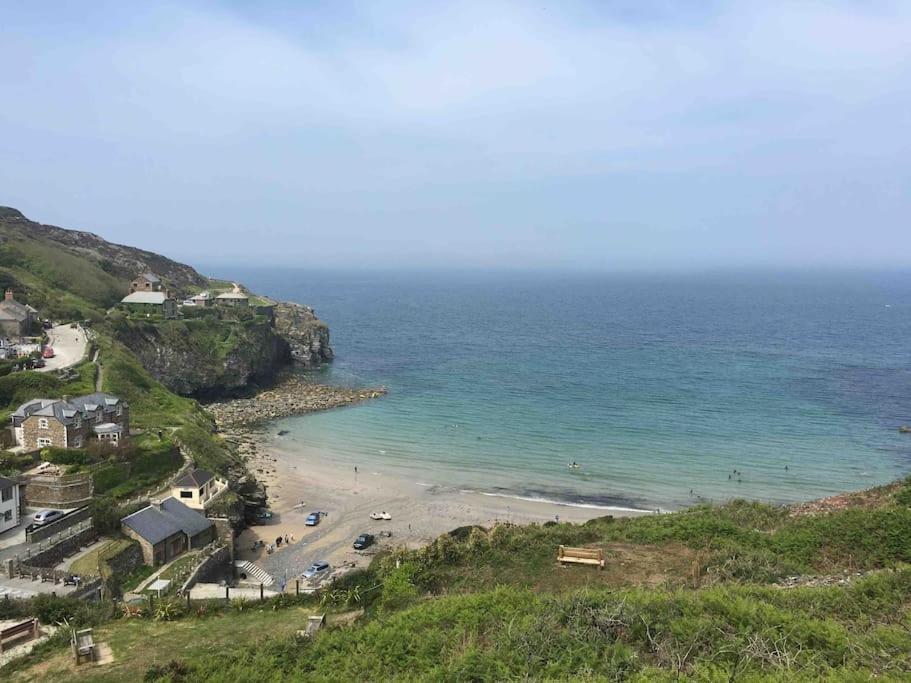 St Agnes Perfect Location, Hot Tub, Sea Views, Gym Apartment Exterior foto